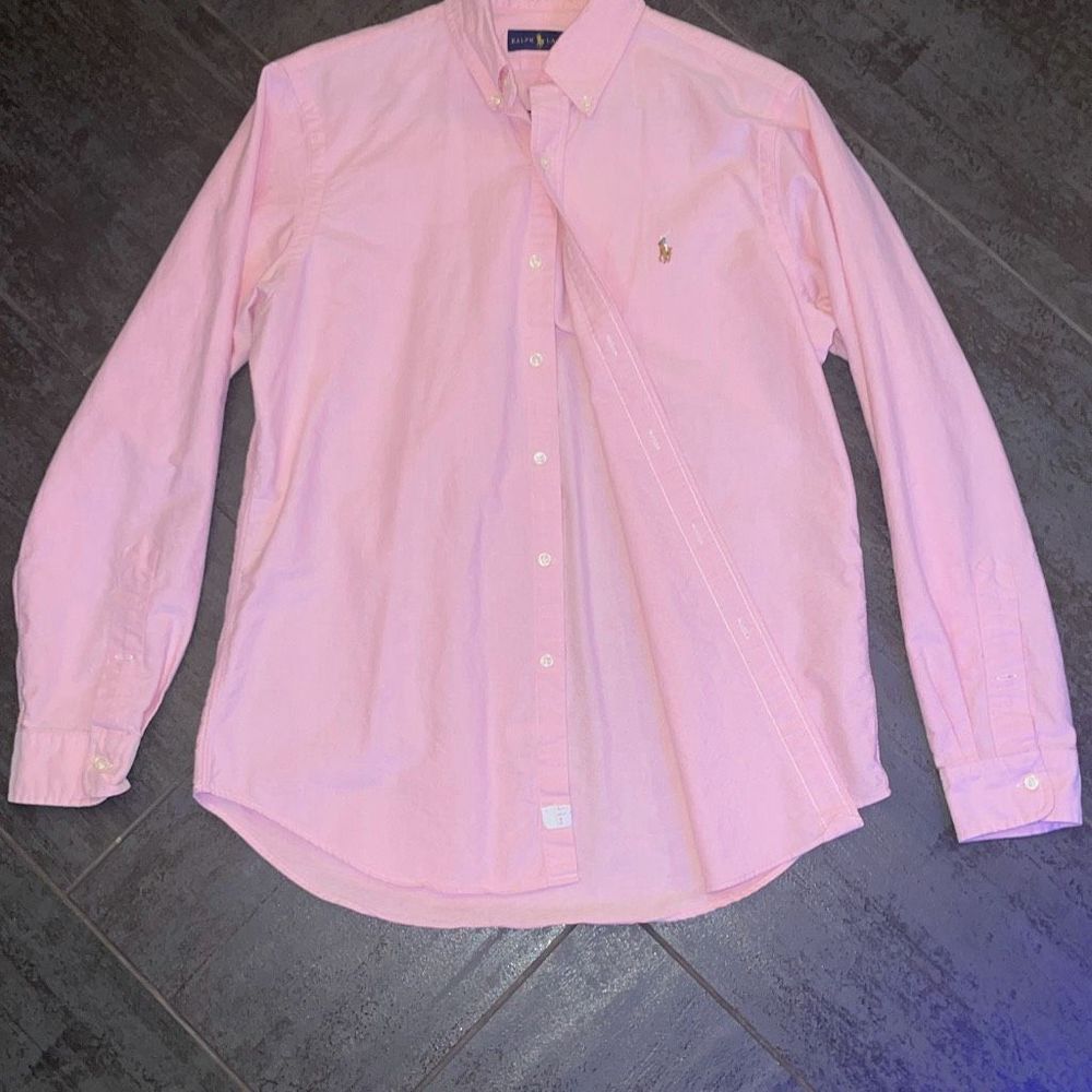 Ralph Lauren Pink Men’s Dress Shirt Size Medium